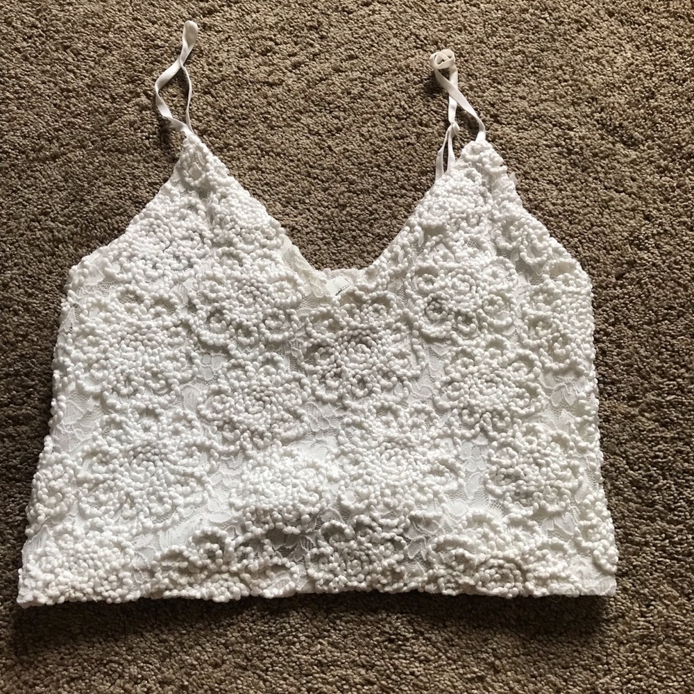 White Lace Top